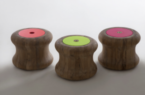 Teak Stool Series