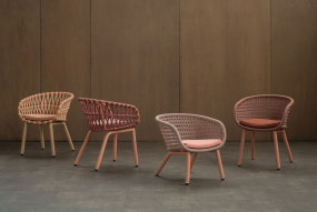 Chair 8 Tubular Outdoor Shell Chair