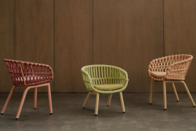 Chair 8 Tubular Outdoor Shell Chair