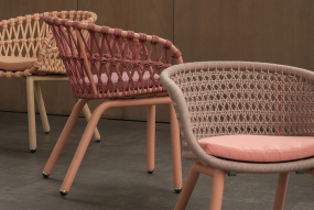 Chair 8 Tubular Outdoor Shell Chair