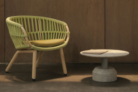 Chair 8 Tubular Outdoor Shell Chair